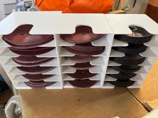 125mm Sanding and grindind disc rack