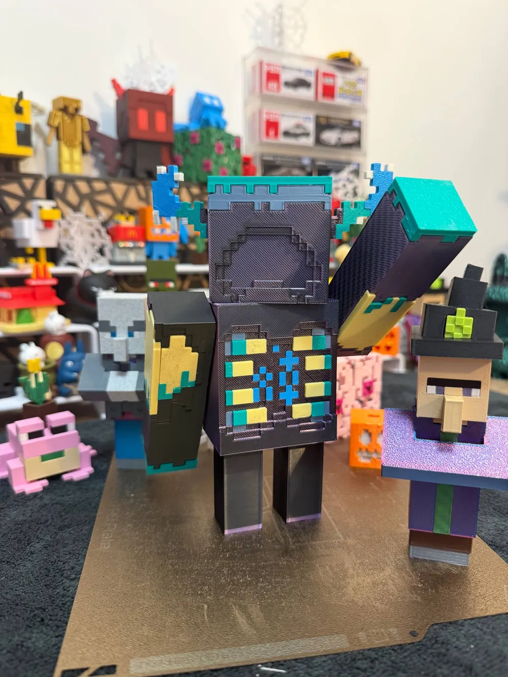 Minecraft Warden 3d Print