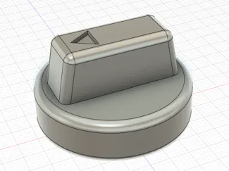 Stove replacement knob