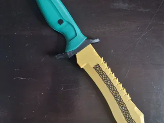 CS2 Bowie Lore Knife