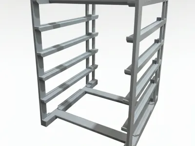 Storage Rack for 5 Dell Optiplex Micro 