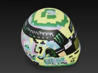 Casque 3D Lando Norris 2024 - Formule 1 — photo 2