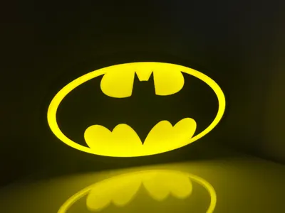 Batman lamp