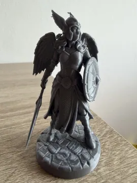 Modelo para impresión 3D: Valkyrie — vista de referencia 3