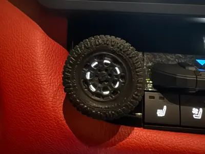 3rd gen Tundra Volume Knob Overlay