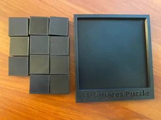 11 Squares Puzzle