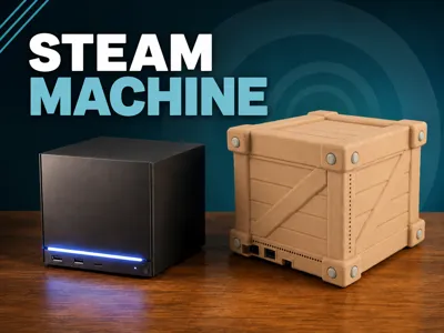 Crate-Style Case for Steam Machine