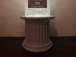 Greek Column Bottle Display