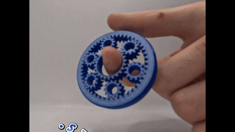 Planetary Gear Fidget Spinner