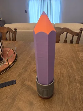 Organizador: Giant Pencil Storage Holder with Clickable Eraser — vista de referencia 3