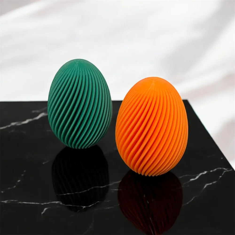 Spirals V2 - Easter Eggs - Free 3D Print Model - MakerWorld