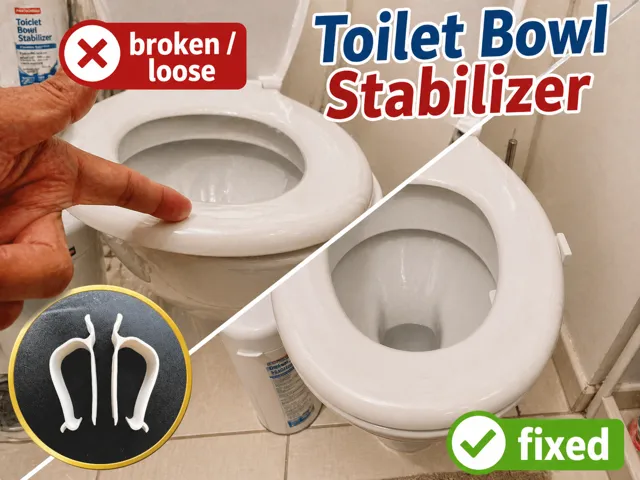 Toilet Bowl Stabilizer