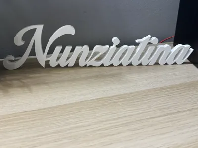 Nunziatina Table Sign