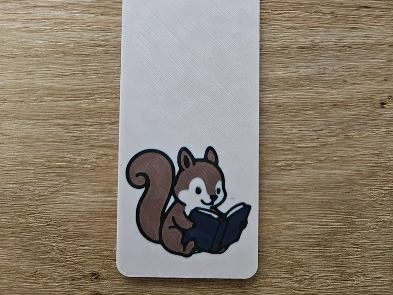 Squirrel Bookmark