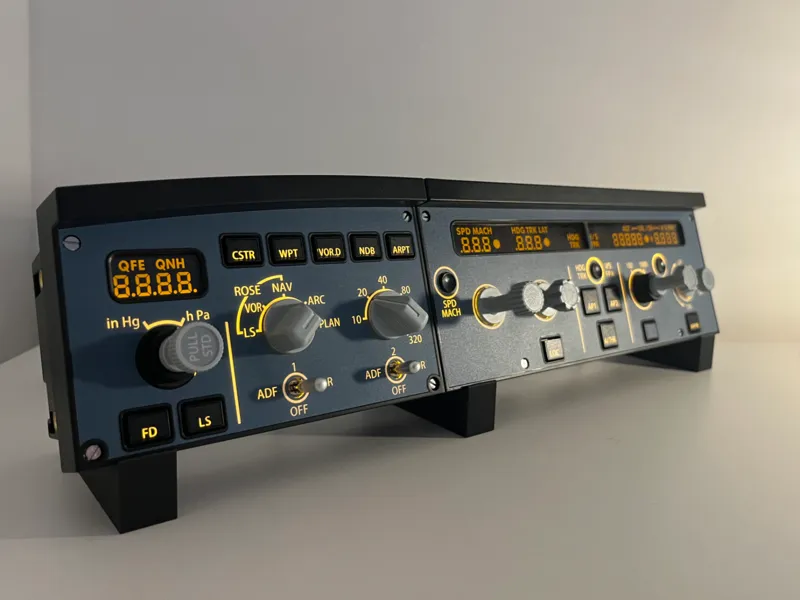 Winctrl A320 FCU + EFIS brackets