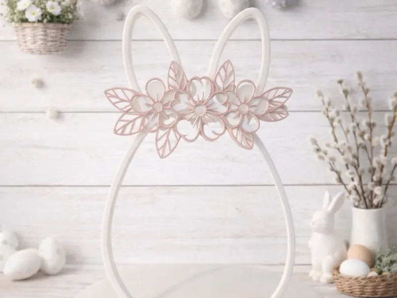 Aufsteller Ostern Set 2 Varianten Osterei Floral