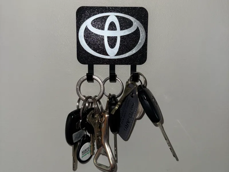 Toyota wall key holder