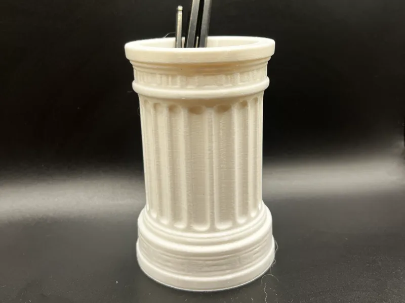 Greek Pillar Pencil Holder