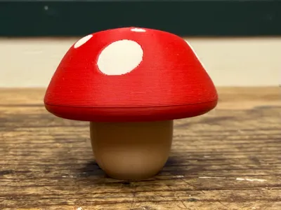 Mushroom Keyboard Fidget