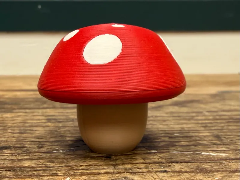 Mushroom Keyboard Fidget