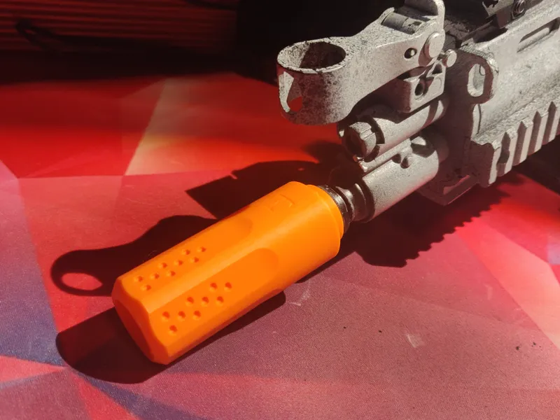 Airsoft muzzle "Interrogator" M14x1 CCW
