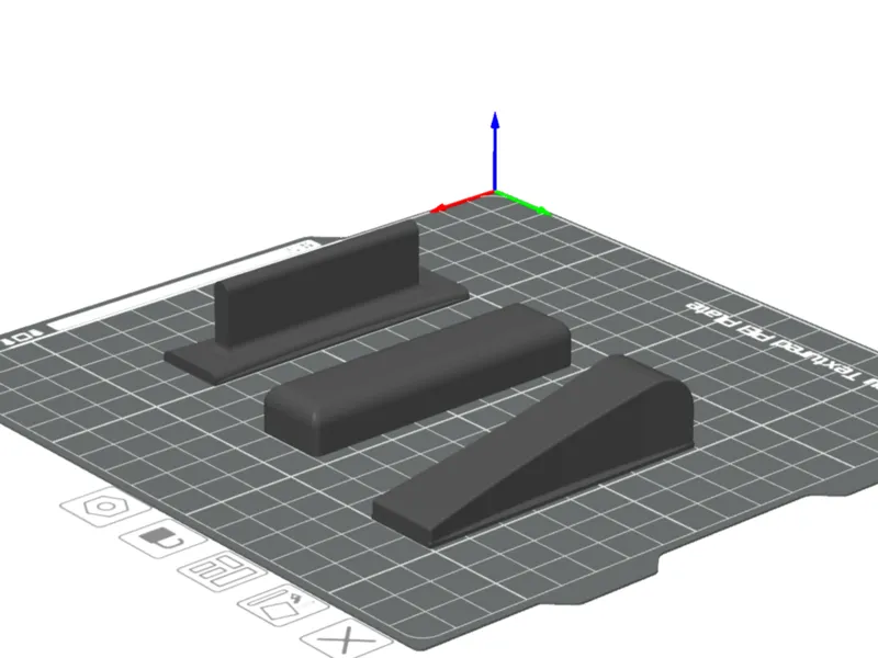 Kit Supporti Ergonomici per Carta Abrasiva 80x20mm