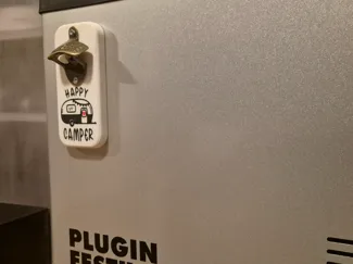 Flaschenöffner für die Kühlbox
