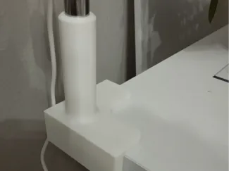 20mm thick, 16mm tube Tabletop plant lamp holder