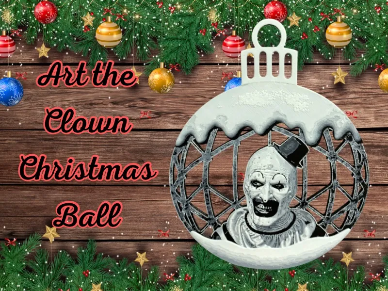 Art the Clown Christmas Ball