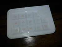 0.2mm nozzle, 0.06mm layer, 4 walls, 15% infill, mit Motiv