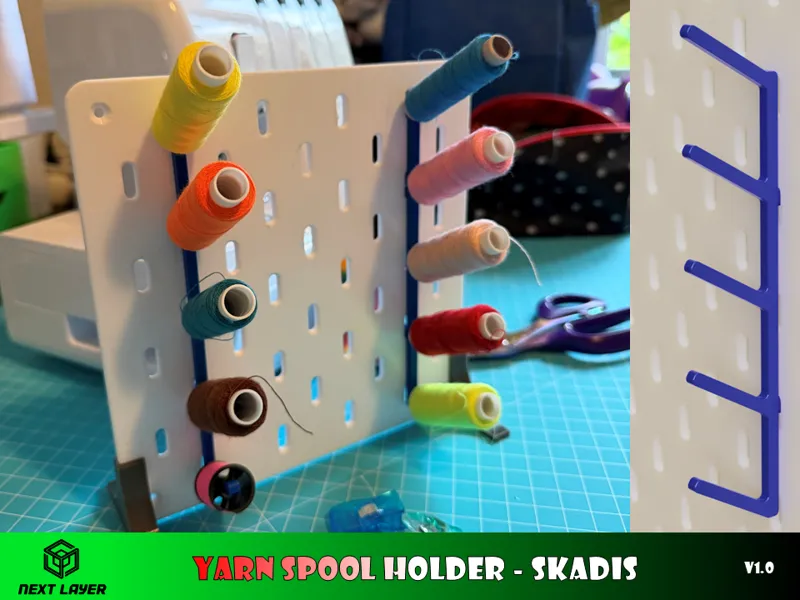 Yarn spool holder - Skadis