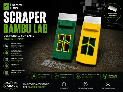 Scraper Bambu Lab 
