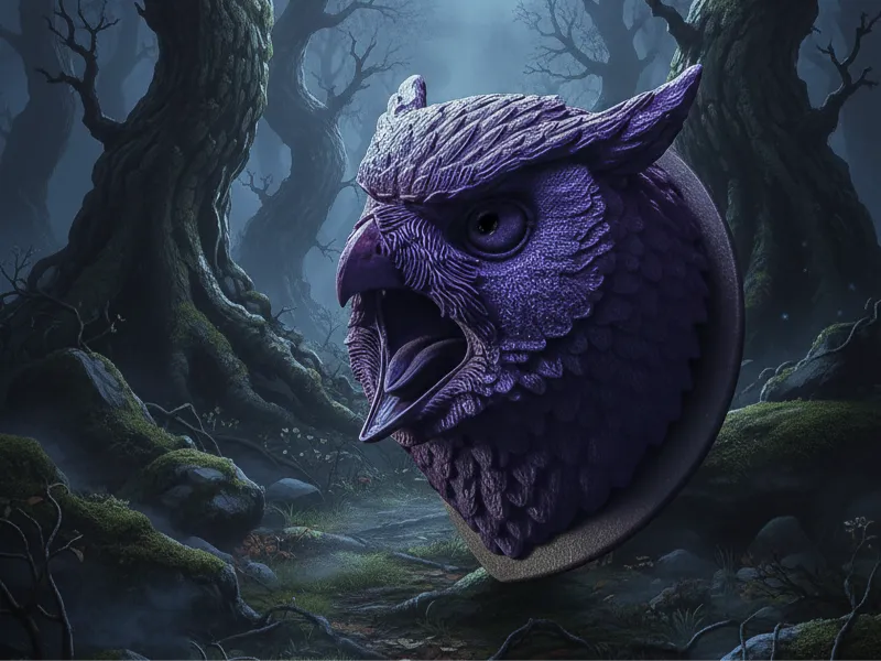 Owl Head Wall Mount
