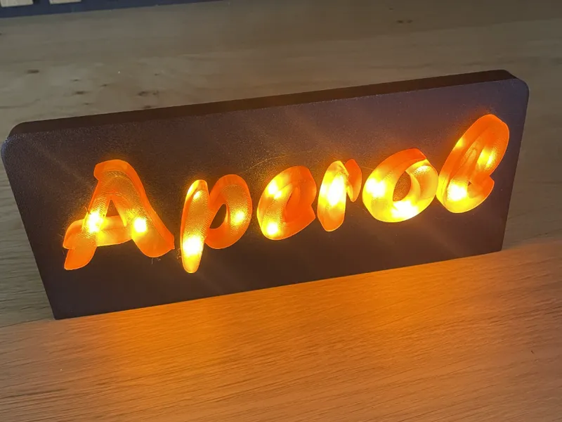 Aperol Lichtbox