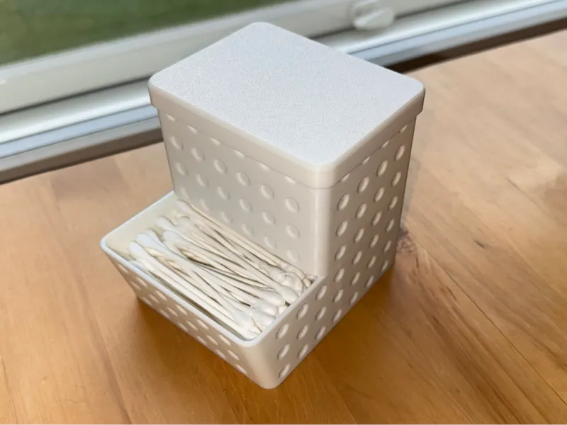 Cotton stick dispenser