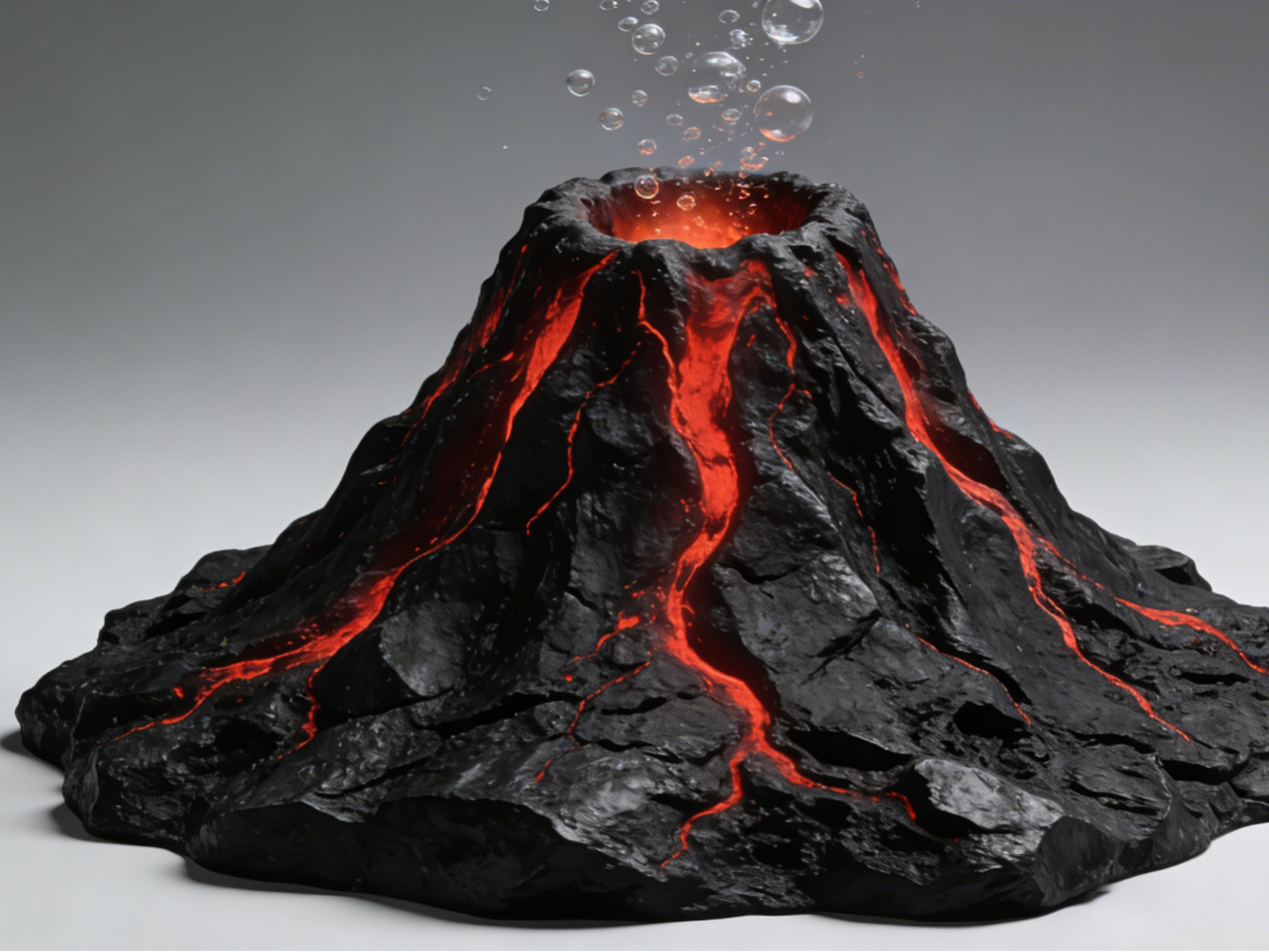 海底熔岩火山（摆件或者水缸造景）