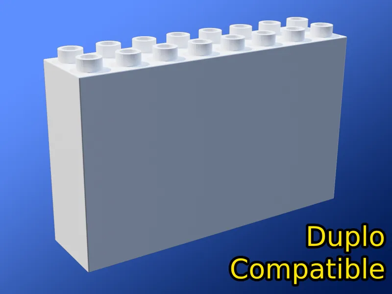 2x8x4 Large Building Brick