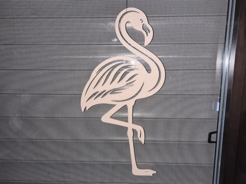 Flamingo Wand Tattoo / Fensterdekor
