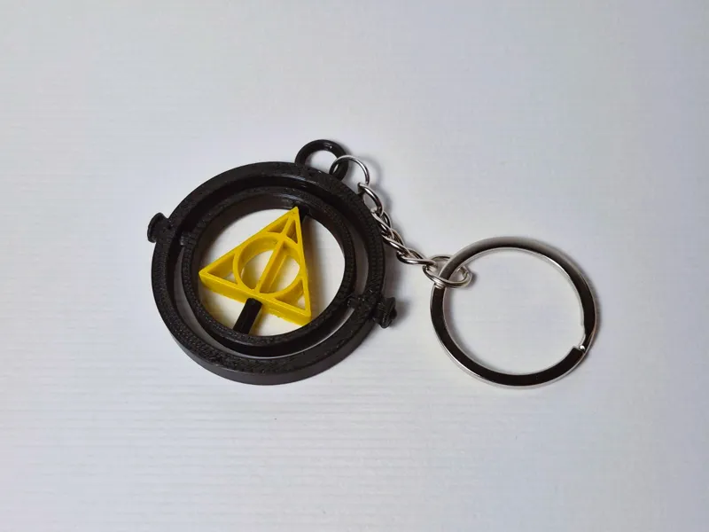 Articulated keychain Deathly Hallows Harry Potter