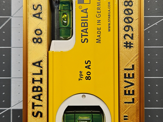 Stabila 80 AS 8" Level #29008 Gridfinity