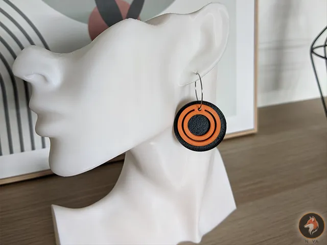 Boucles d’oreilles "Soleils"