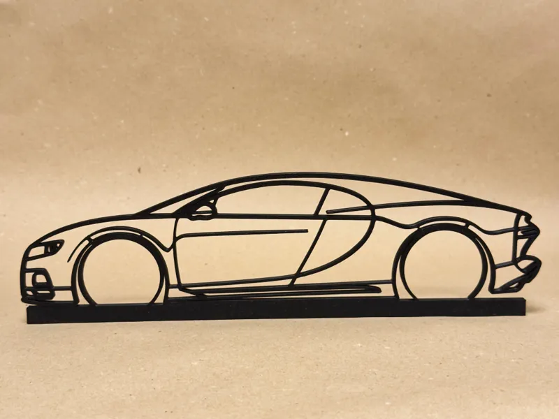Bugatti Chiron Silhouette
