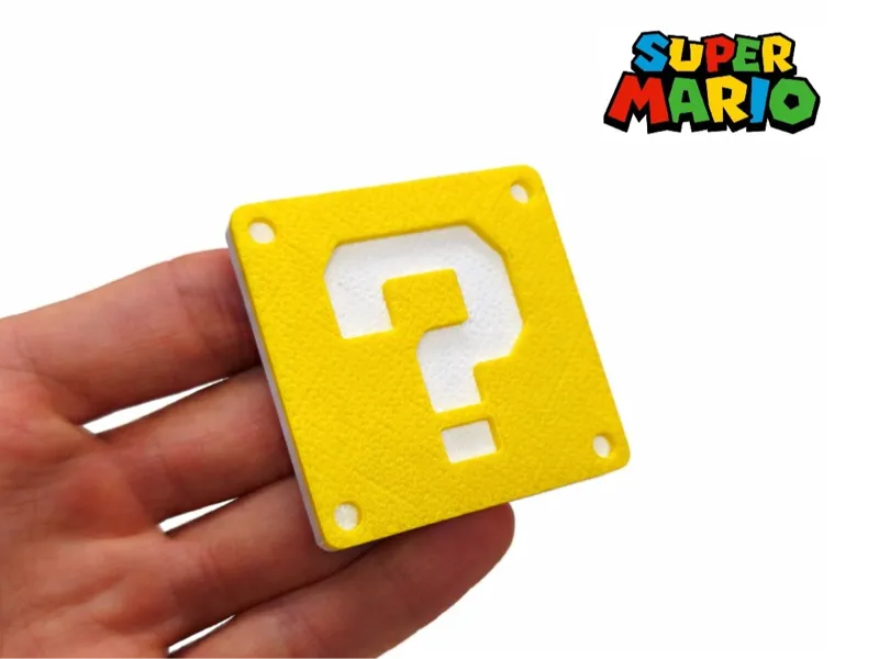 Imán Caja Mario Bros / Mario Question Block Magnet
