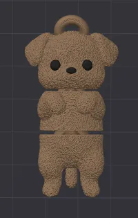 Fuzzy skin, Colour, keychain, 0.16mm layer