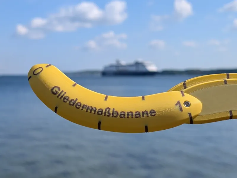Gliedermaßbanane - das Maß der Dinge