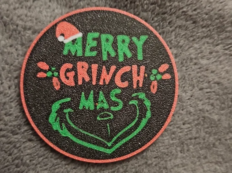 Funny Christmas Grinch Sign