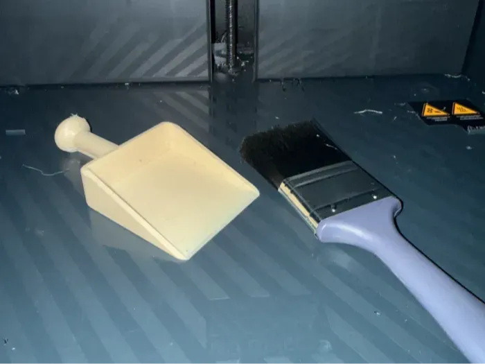 3D Printer Chamber dustpan