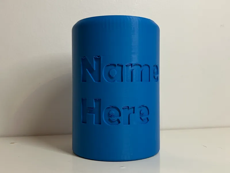 Parametric Can Koozie *READ DESC*