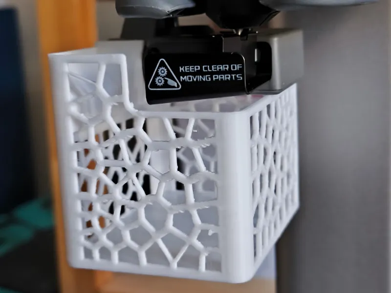 A1 / A1 mini Poop Bucket Straight Voronoi