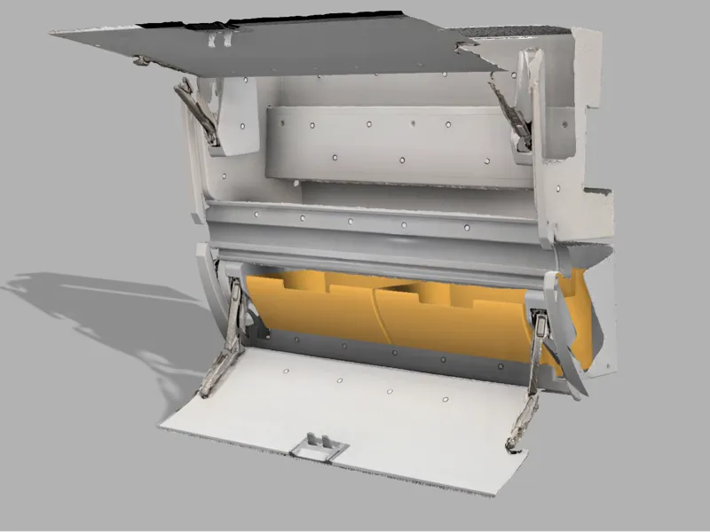 VW Grand California Lower Locker Trays